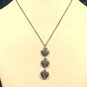 RARE - Tiffany & Co. Triple Disc Necklace
